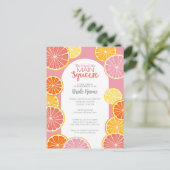 Carte Postale Elle a trouvé sa douche nuptiale de Main Squeeze (Debout devant)