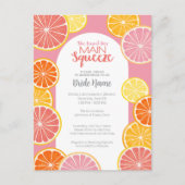 Carte Postale Elle a trouvé sa douche nuptiale de Main Squeeze (Devant)