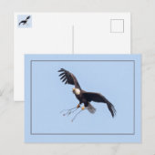 Carte Postale Elle A Un Bâton (Devant / Derrière)