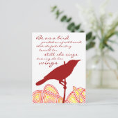 Carte Postale Elle chante (Debout devant)