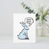 CARTE POSTALE ELLE EST NUTS (Debout devant)