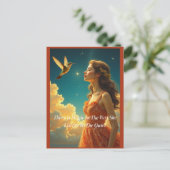 Carte postale - Elle est tombée amoureuse de l'apr (Debout devant)