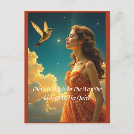 Carte postale - Elle est tombée amoureuse de l'apr (Devant)