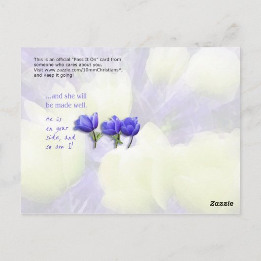 Carte Postale Elle Sera Bien Faite (Dos)