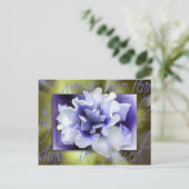 Carte Postale Elle Sera Louée (Debout devant)