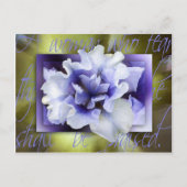 Carte Postale Elle Sera Louée (Devant)