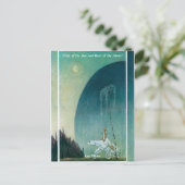 Carte Postale Elle tendit à l'ours Kay Nielsen (Debout devant)