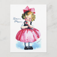 Ellen H. Clapsaddle : Fille au coeur