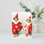 Carte Postale Ellen H. Clapsaddle Pierrot Children (Debout devant)