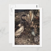 Carte Postale Elles sont toutes bondées. (Devant / Derrière)