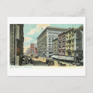 Carte Postale Ellicott Square vintage, Buffalo, New York