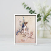 Carte Postale Ellie reçoit ses ailes par Warwick Goble (Debout devant)