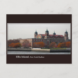Carte postale Ellis Island