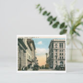 Carte Postale Ellison St., Paterson, NJ 1922 Vintage (Debout devant)