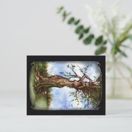 Carte Postale Elm Maid (Debout devant)