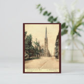 Carte Postale Elm St, Cincinnati Ohio Vintage (Debout devant)