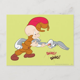 Carte Postale ELMER FUDD™ et BUGS BUNNY™