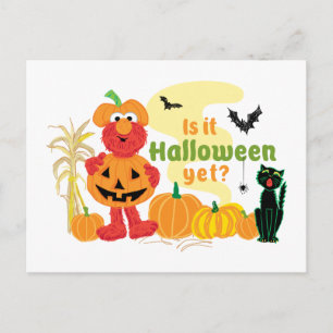 Carte Postale Elmo Est-ce encore Halloween ?