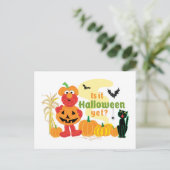 Carte Postale Elmo | Est-ce encore Halloween ? (Debout devant)