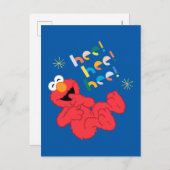 Carte Postale Elmo Hee ! Hee ! Hee ! (Devant / Derrière)