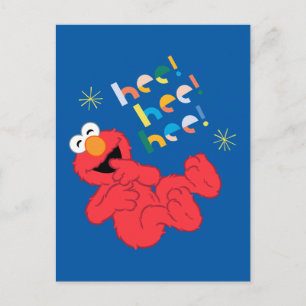 Carte Postale Elmo Hee ! Hee ! Hee !