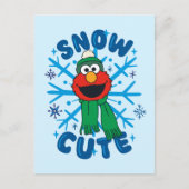 Carte Postale Elmo Neige Mignon (Devant)
