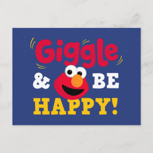 Carte Postale Elmo Rire et être Heureux