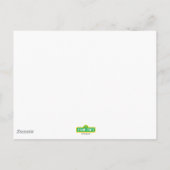 Carte Postale Elmo Smiling Face (Dos)