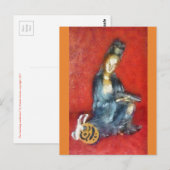 Carte Postale Éloigné de la méditation (Devant / Derrière)