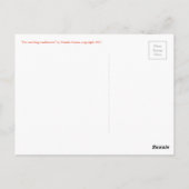 Carte Postale Éloigné de la méditation (Dos)