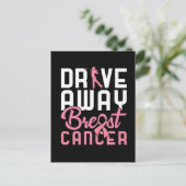 Carte Postale Éloigner le cancer du sein (Debout devant)