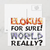 Carte Postale Elokut (Devant / Derrière)