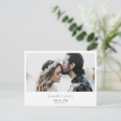 Carte postale Elopement Faire-part (Debout devant)