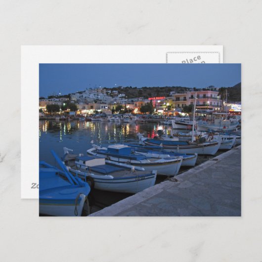 Carte postale Elounda (Devant / Derrière)