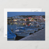 Carte Postale Elounda Par Nuit (Devant / Derrière)