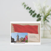 Carte postale "Elsass" Place du marché d'Obernai (Debout devant)