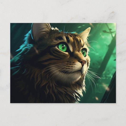 Carte postale Elusive Felines (Devant)