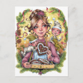 Carte postale Elves Cookie (Devant)