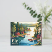 Carte Postale Ely, Minnesota, États-Unis (Debout devant)