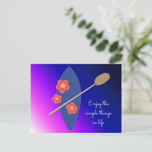 Carte Postale Embarcadère Avec Devis (Debout devant)