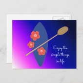 Carte Postale Embarcadère Avec Devis (Devant / Derrière)