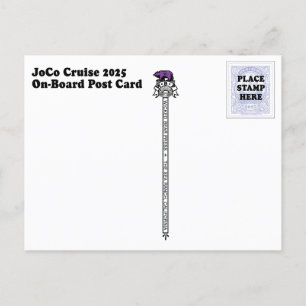 Carte postale embarquée JoCo 2025