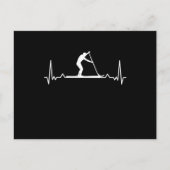 Carte Postale Embarquement à pédales Cadeau pour Paddle Boarder (Devant)