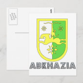 Carte Postale Emblème abkhaze (Devant / Derrière)