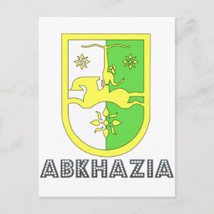 Carte Postale Emblème abkhaze