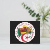 Carte Postale emblème algérie (Debout devant)