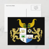 Carte Postale emblème benin (Devant / Derrière)