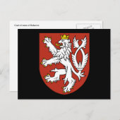 Carte Postale emblème bohème (Devant / Derrière)