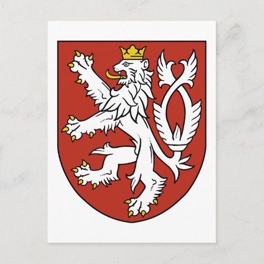 Carte Postale emblème bohème (Devant)