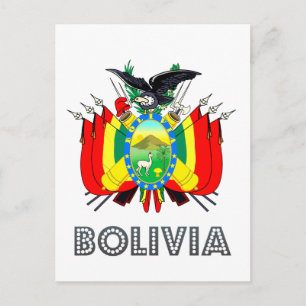 Carte Postale Emblème bolivien